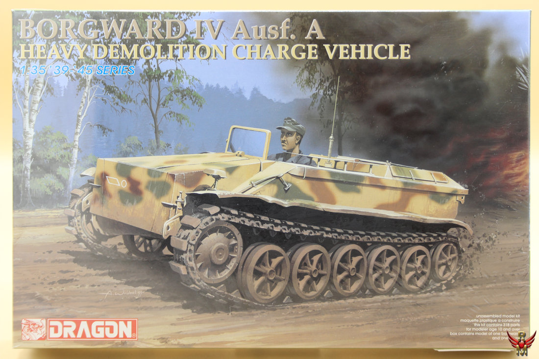 Dragon 1/35 Borgward IV Ausf. A Heavy Demolition Charge Vehicle