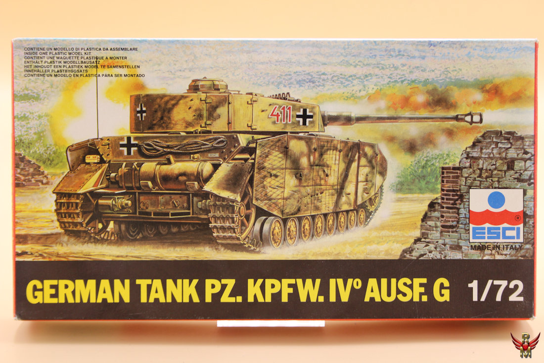 ESCI 1/72 German Tank Pz Kpfw IV Ausf G-