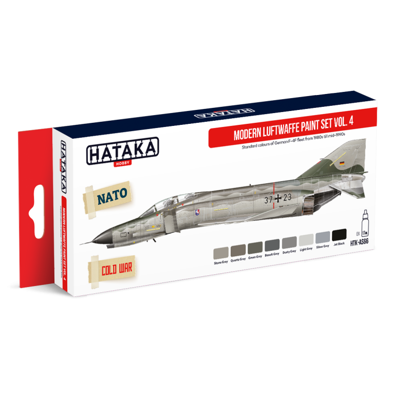 HATAKA AS66 Modern Luftwaffe Paint set Vol 4