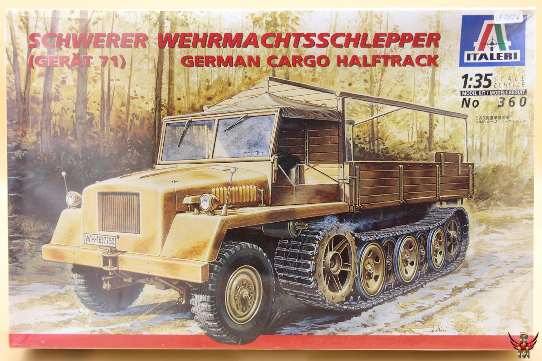 Italeri 1/35 Schwerer Wehrmachtsschlepper (Gerät 71)