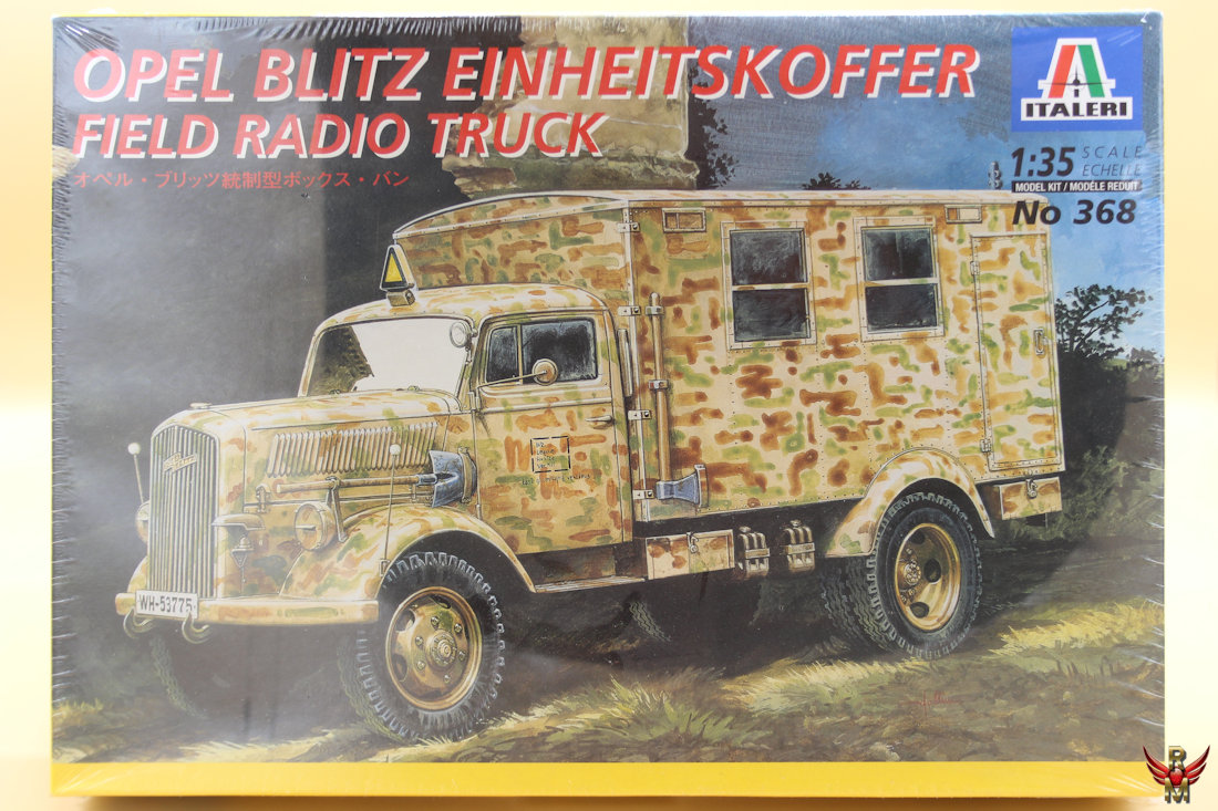 Italeri 1/35 Opel Blitz Einheitskoffer Field Radio Truck