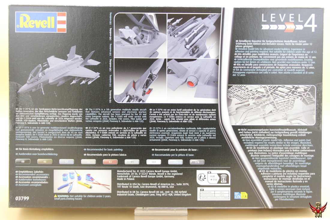 Revell 1/72 Lockheed Martin F-35A Lightning II
