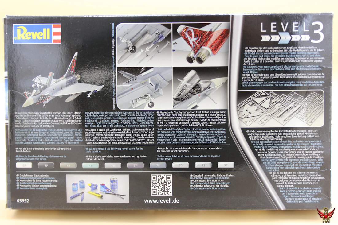 Revell 1/72 Eurofighter Typhoon Single Seater