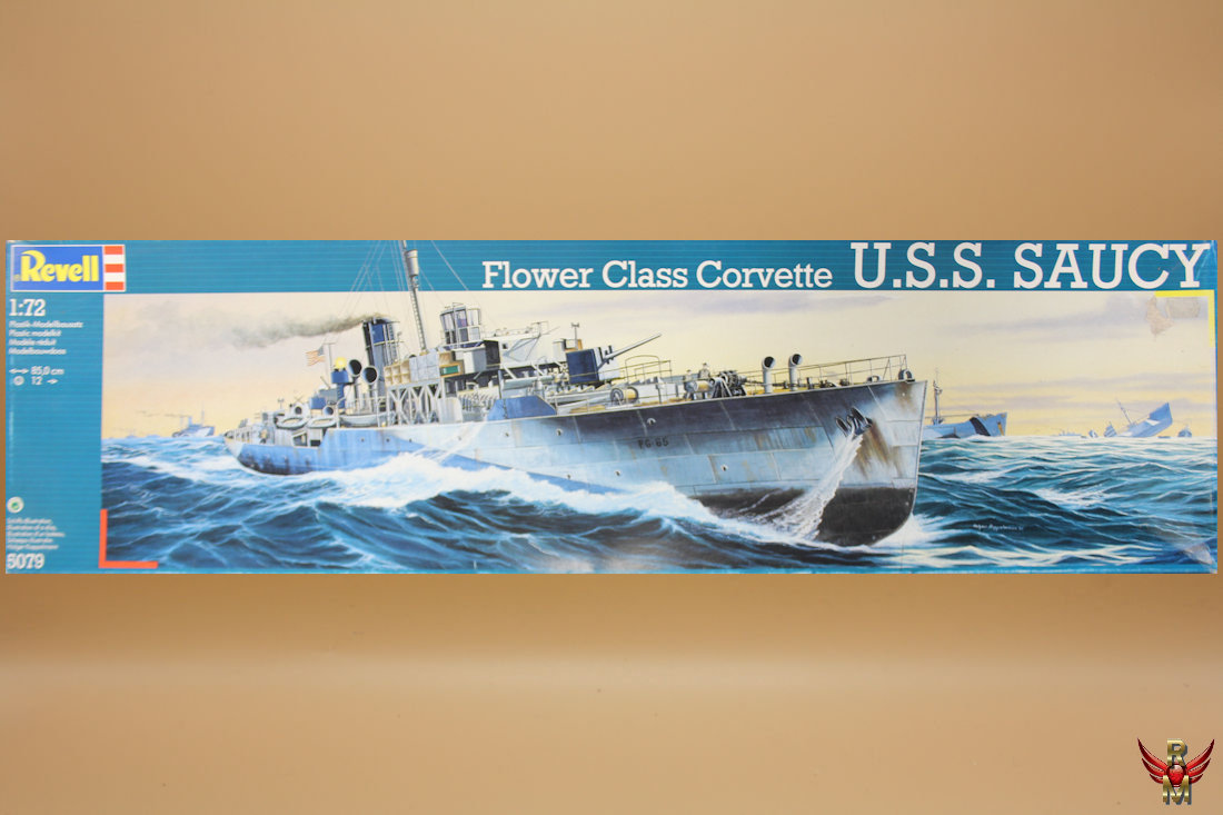 Revell 1/72 Flower Class Corvette USS Saucy
