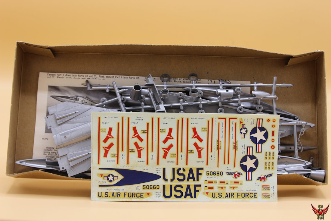 Revell 1/72 US Air Force B-58 Hustler