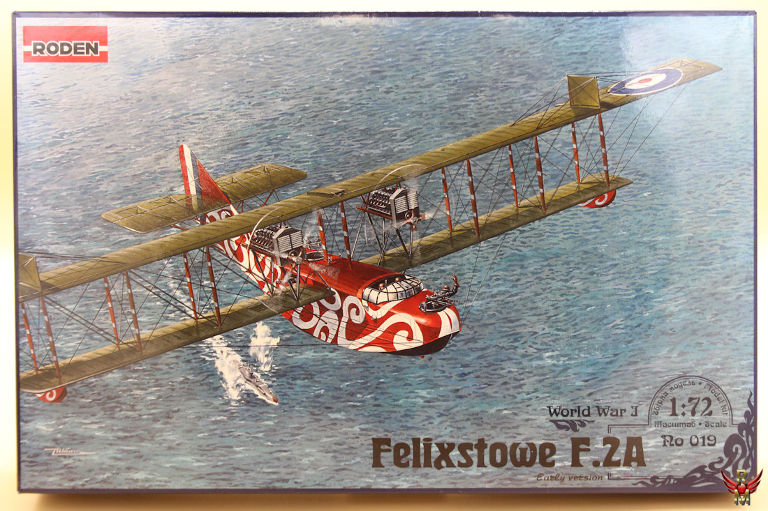 Roden 1/72 Felixstowe F2A Early Version