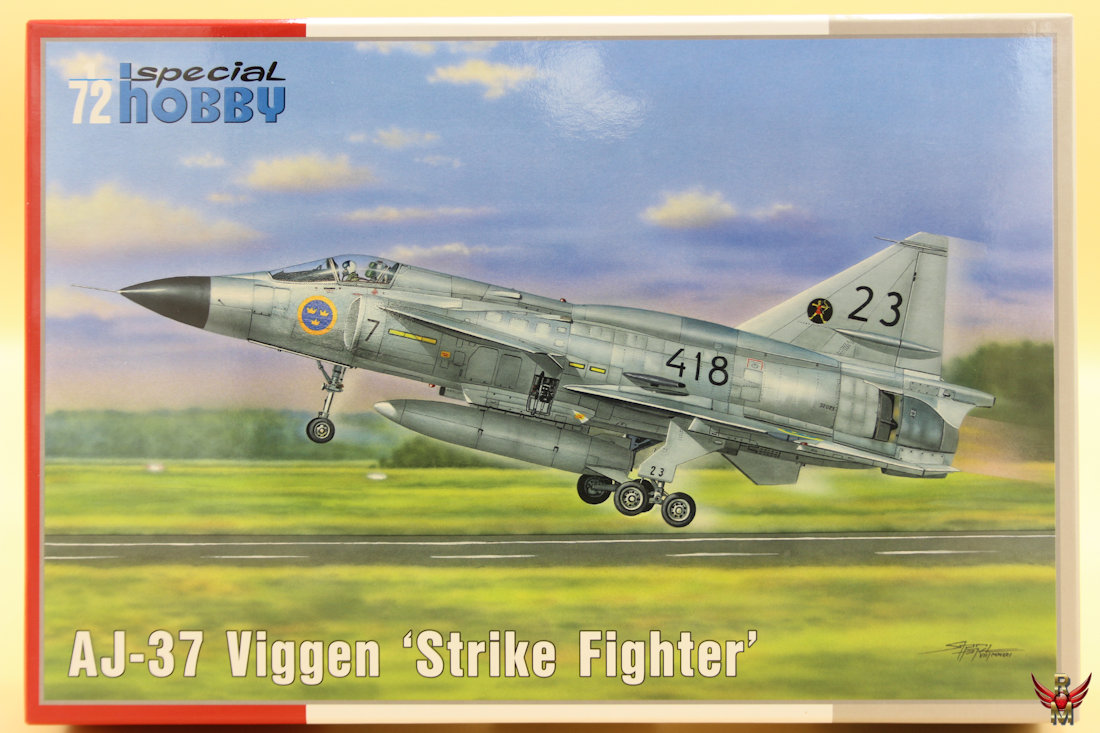 Special Hobby 1/72 Saab AJ-37 Viggen Strike Fighter