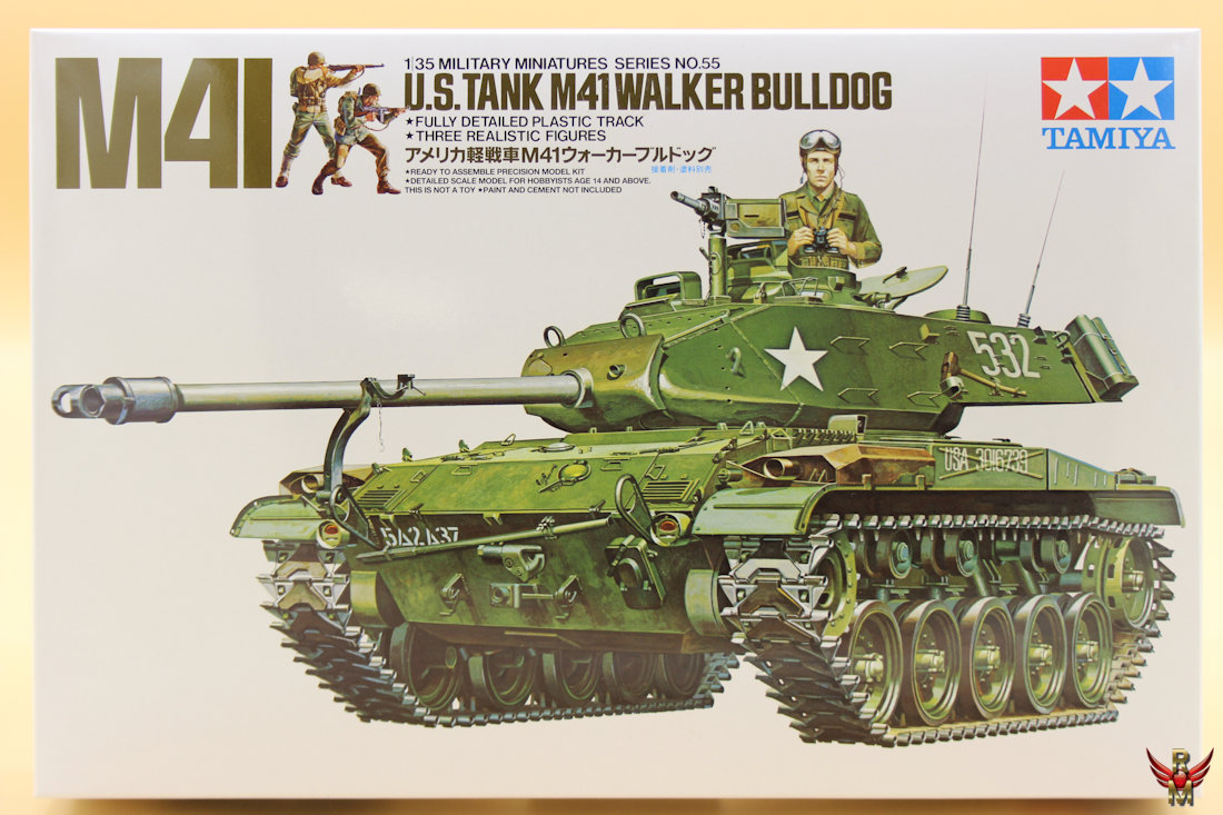 Tamiya 1/35 M41 US Tank M41 Walker Bulldog