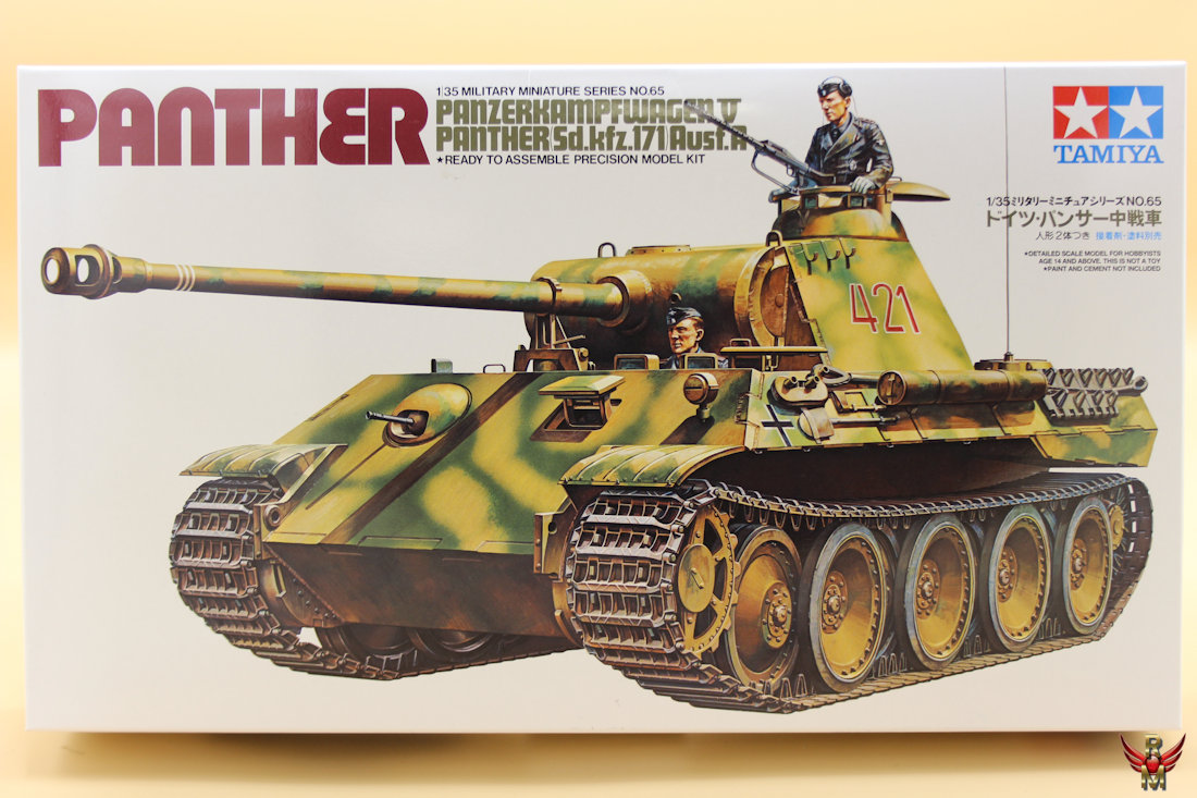Tamiya 1/35 Panther Panzerkampfwagen V Panther (Sd Kfz 171) Ausf A