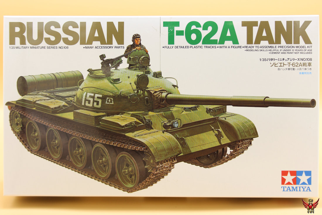 Tamiya 1/35 Russian T-62A Tank