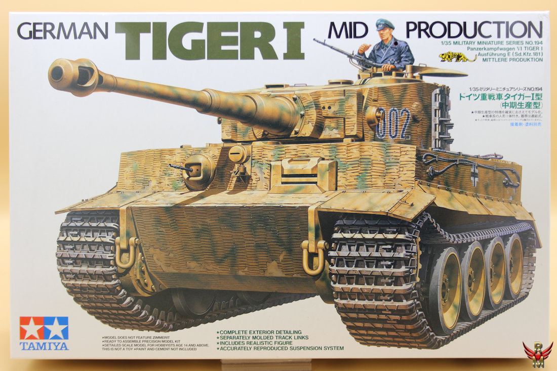 Tamiya 1/35 German Tiger I Mid Production