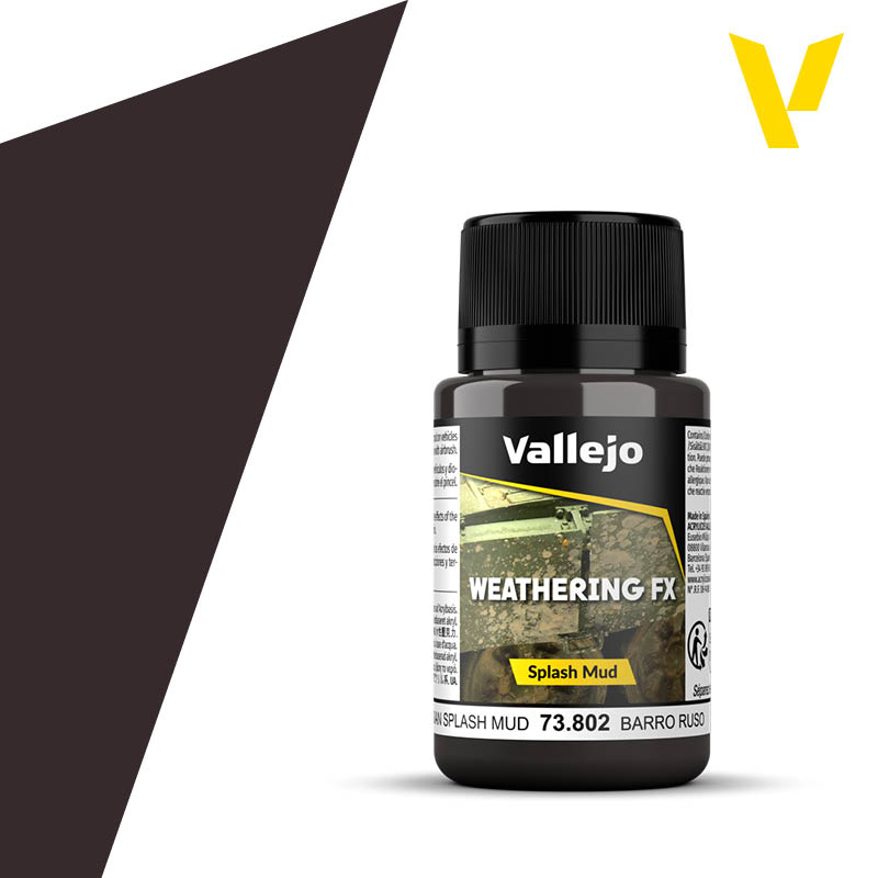 Vallejo Weathering Effects Russian Splash Mud 40ML