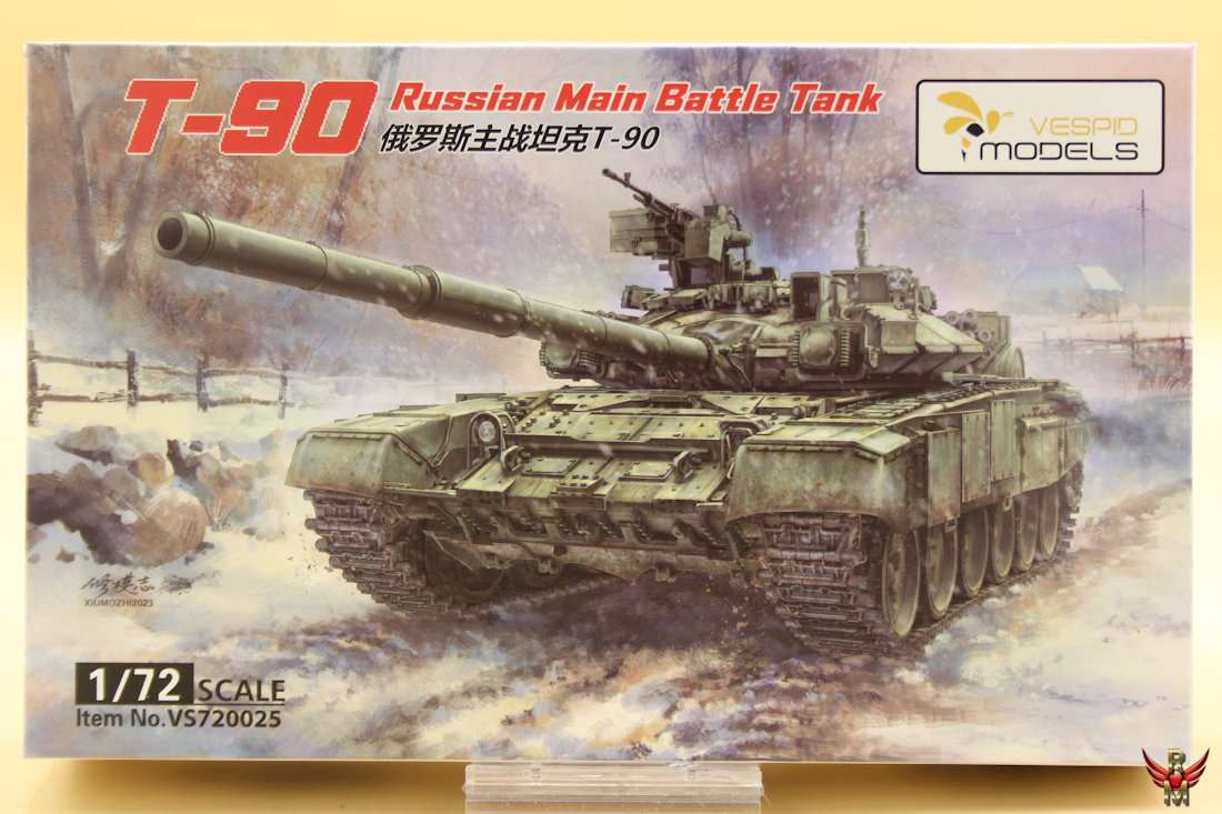 VESPID Models 1/72 T-90 Russian Main Battle Tank