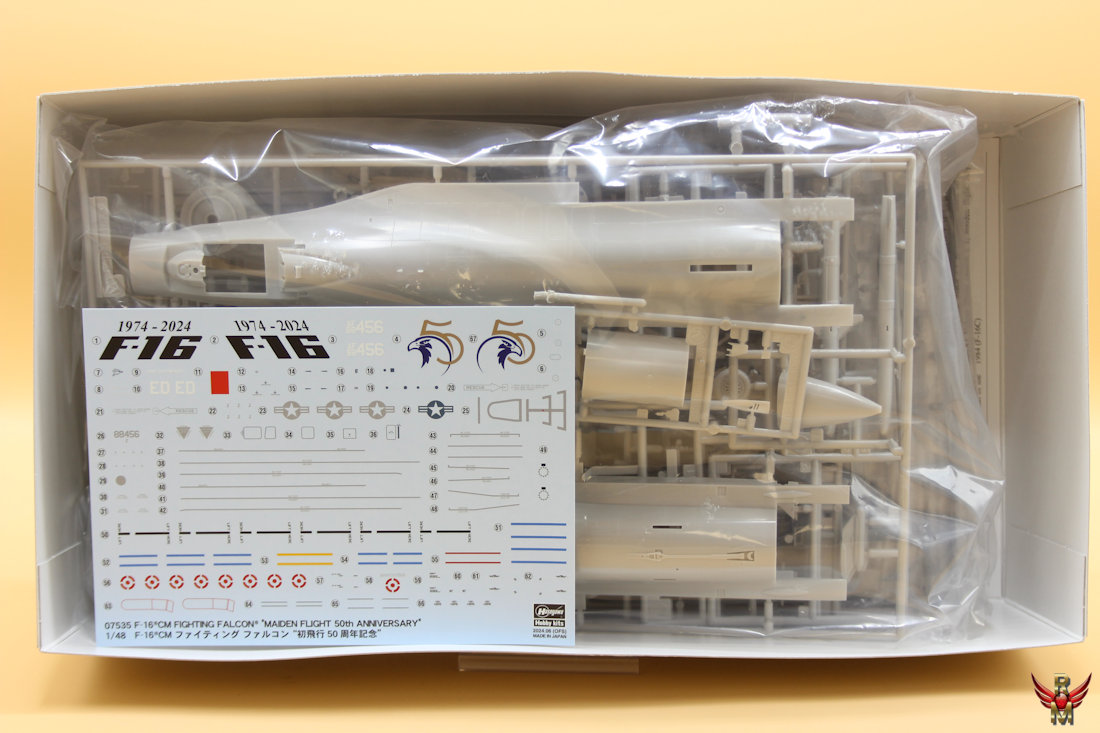 Hasegawa 1/48 F-16CM Fighting Falcon Maiden Flight 50th Anniversary Limited Edition