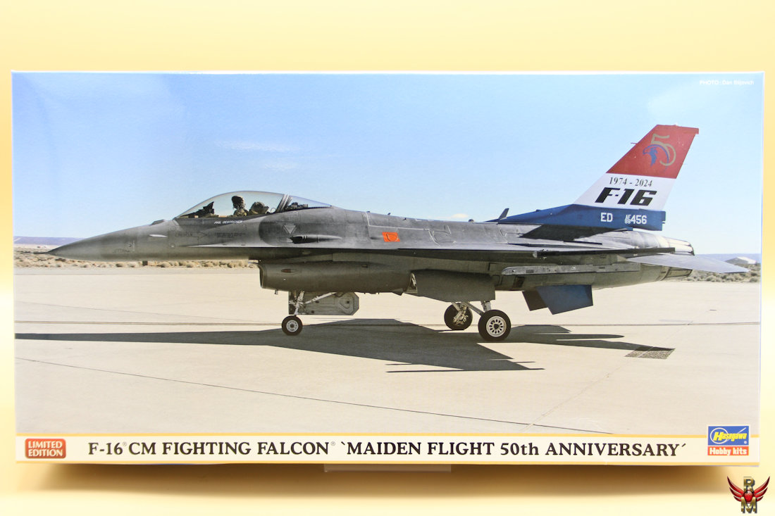 Hasegawa 1/48 F-16CM Fighting Falcon Maiden Flight 50th Anniversary Limited Edition