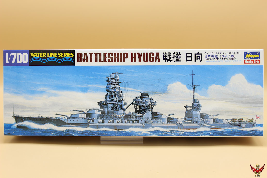 Hasegawa 1/700 Battleship Hyuga water line series
