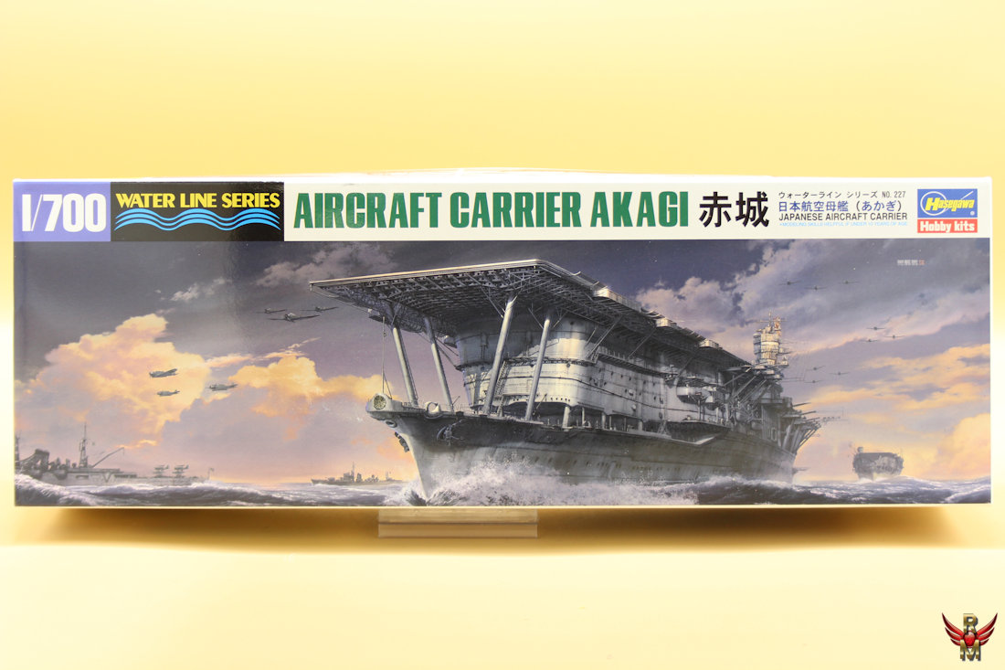 Hasegawa 1/700 Aircraft Carrier Akagi water line series