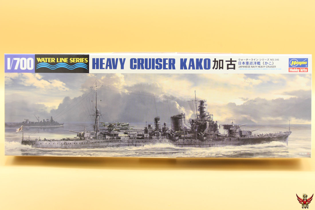 Hasegawa 1/700 Heavy Cruiser Kako water line series