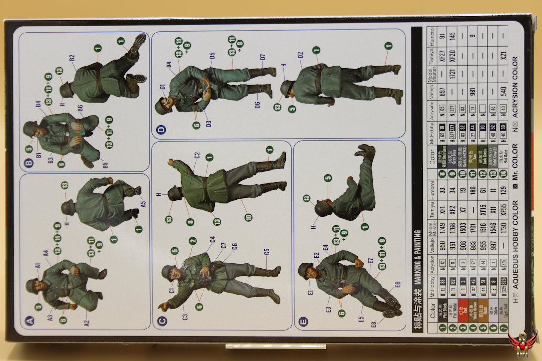 HobbyBoss 1/35 German 20mm Flak38 Figure Set