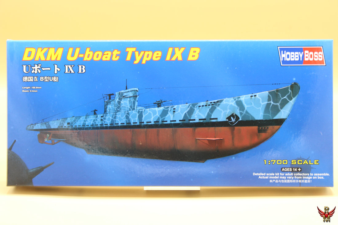 HobbyBoss 1/700 DKM U-boat Type IX B