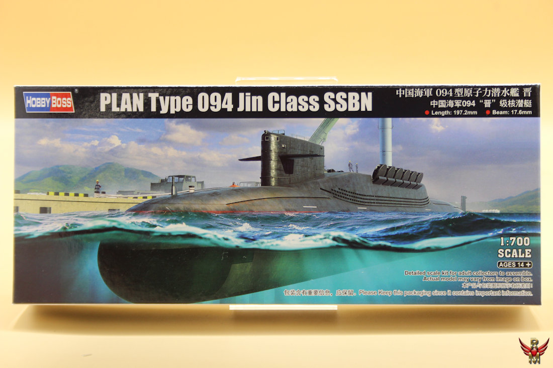 HobbyBoss 1/700 PLAN Type 094 Jin Class SSBN