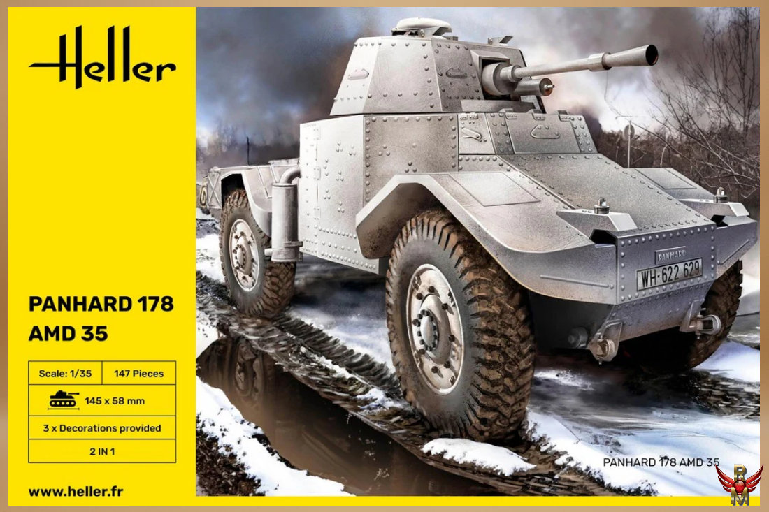 Heller 1/35 Panhard 178 AMD 35