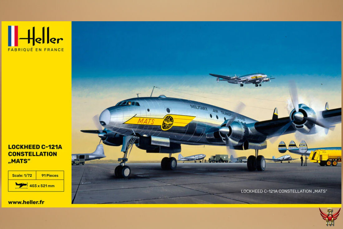 Heller 1/72 Lockheed C-121A Constellation MATS