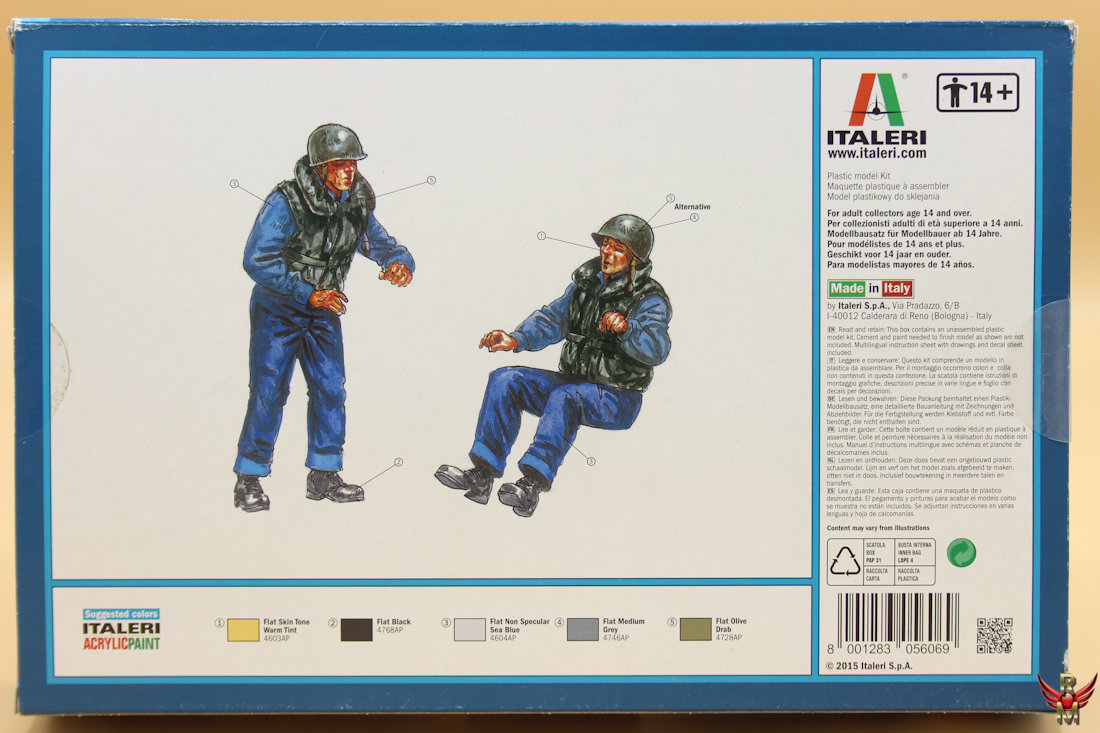 Italeri 1/35 PT Boat Crew