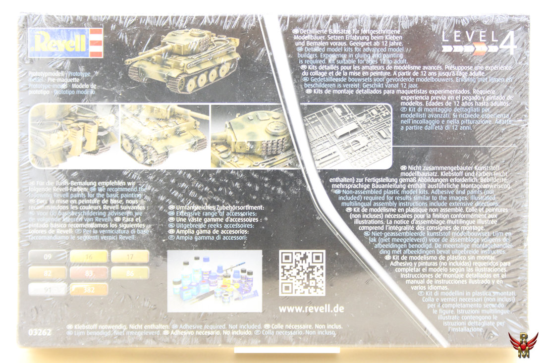Revell 1/72 Pz Kpfw VI Tiger Ausf H