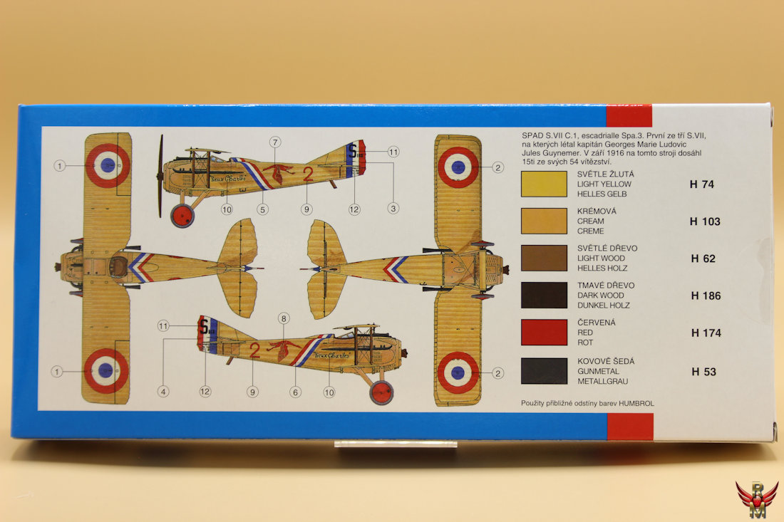 Směr 1/40 Spad S VII