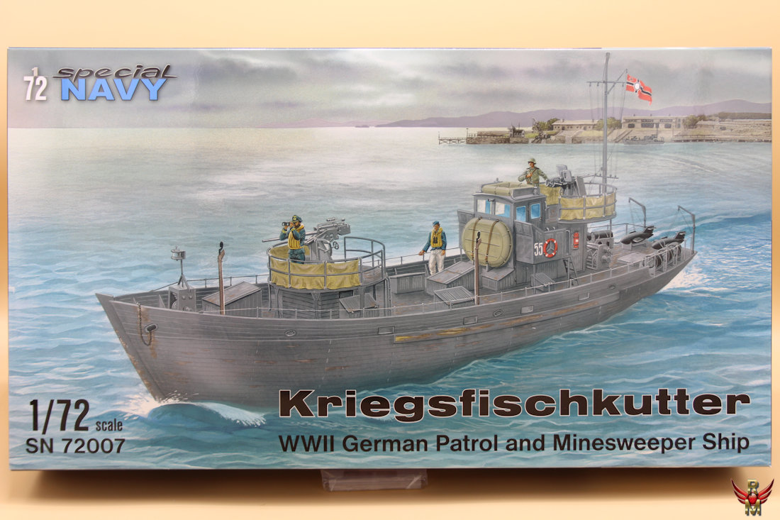 Special Navy 1/72 Kriegsfischkutter WWII German Patrol and Minesweeper Ship