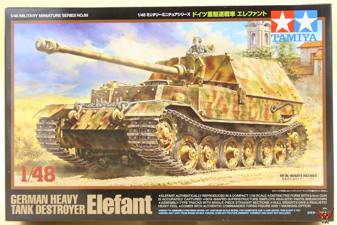 Tamiya 1/48 German Heavy Tank Destroyer Elefant