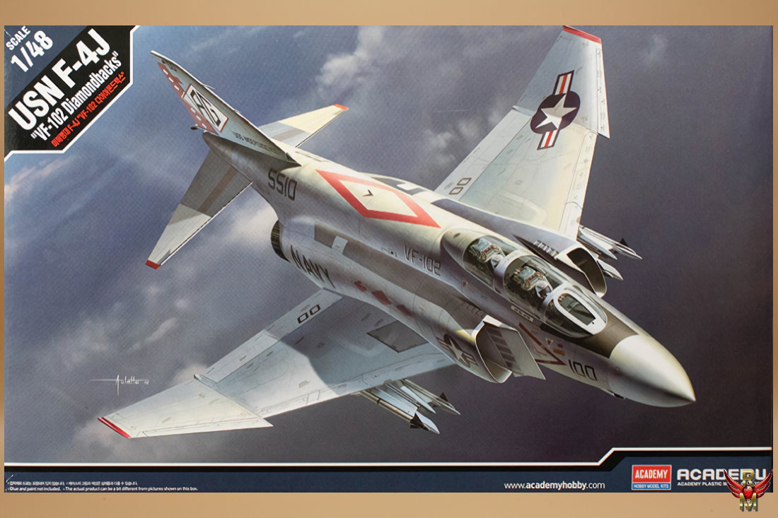 Academy 1/48 USN F-4J VF-102 Diamondbacks