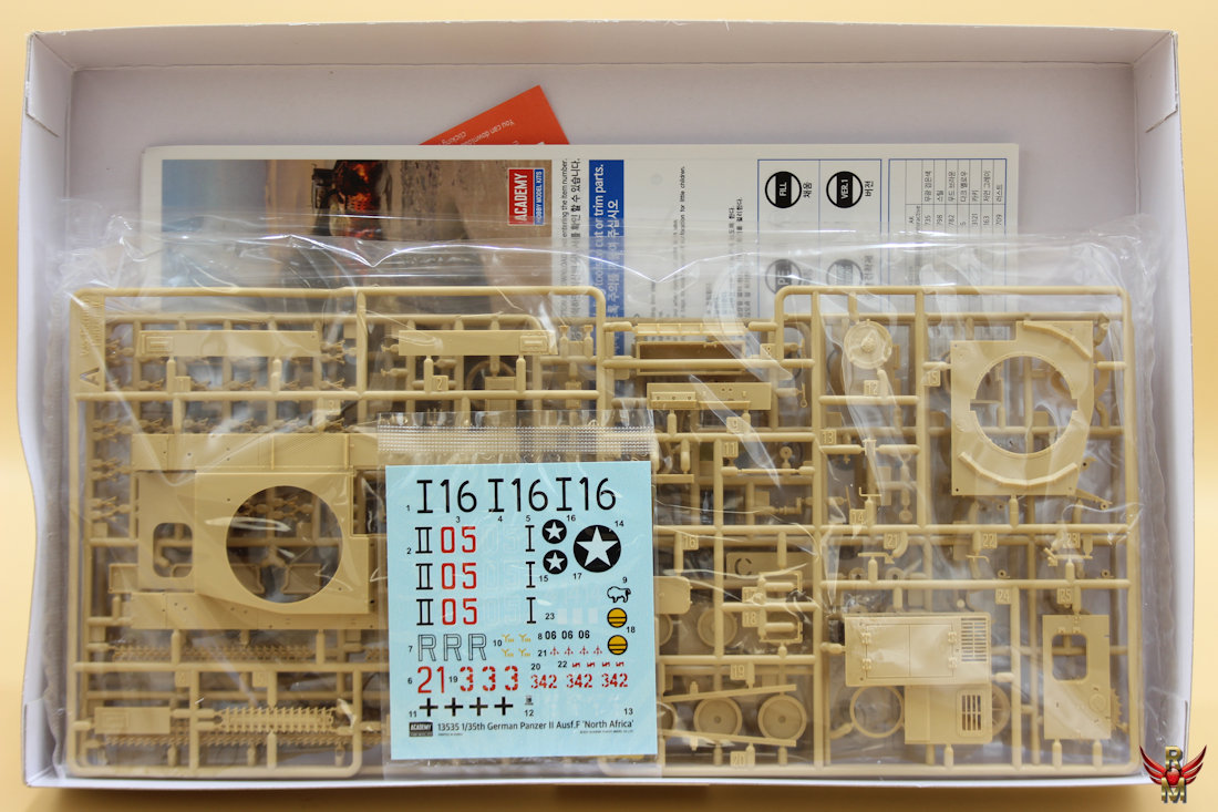 Academy 1/35 German Panzer II Ausf F North Africa