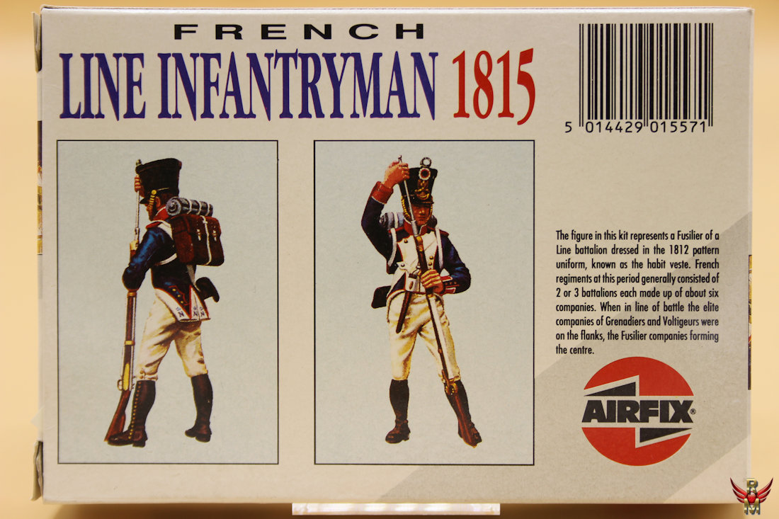 Airfix 54mm French Line Infantryman 1815