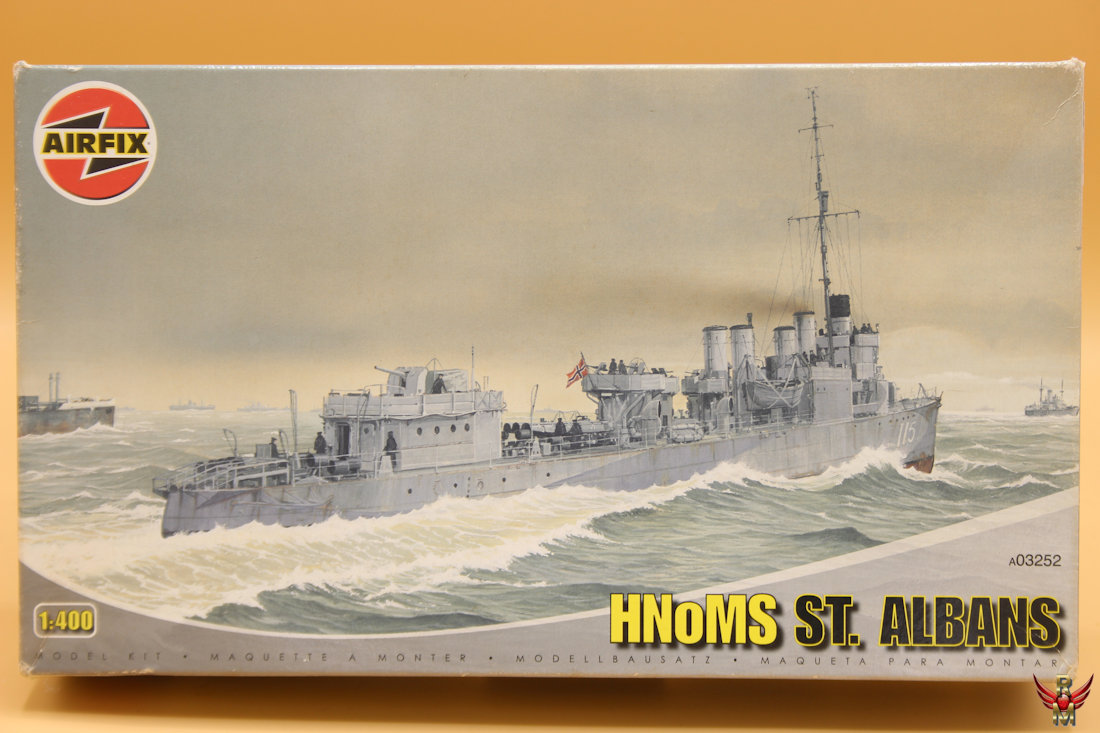 Airfix 1/400 HNoMS St Albans