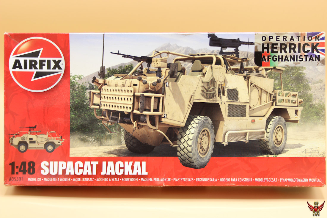 Airfix 1/48 Supacat Jackal Operation Herrick Afghanistan