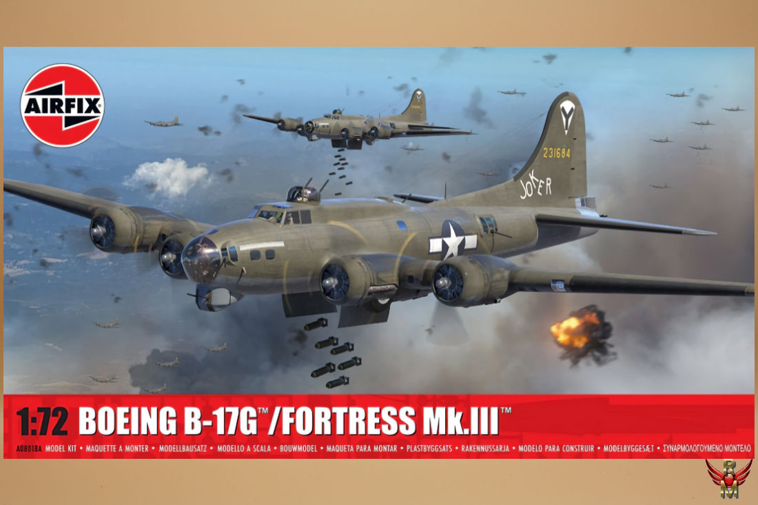 Airfix 1/72 Boeing B-17G /Fortress Mk III