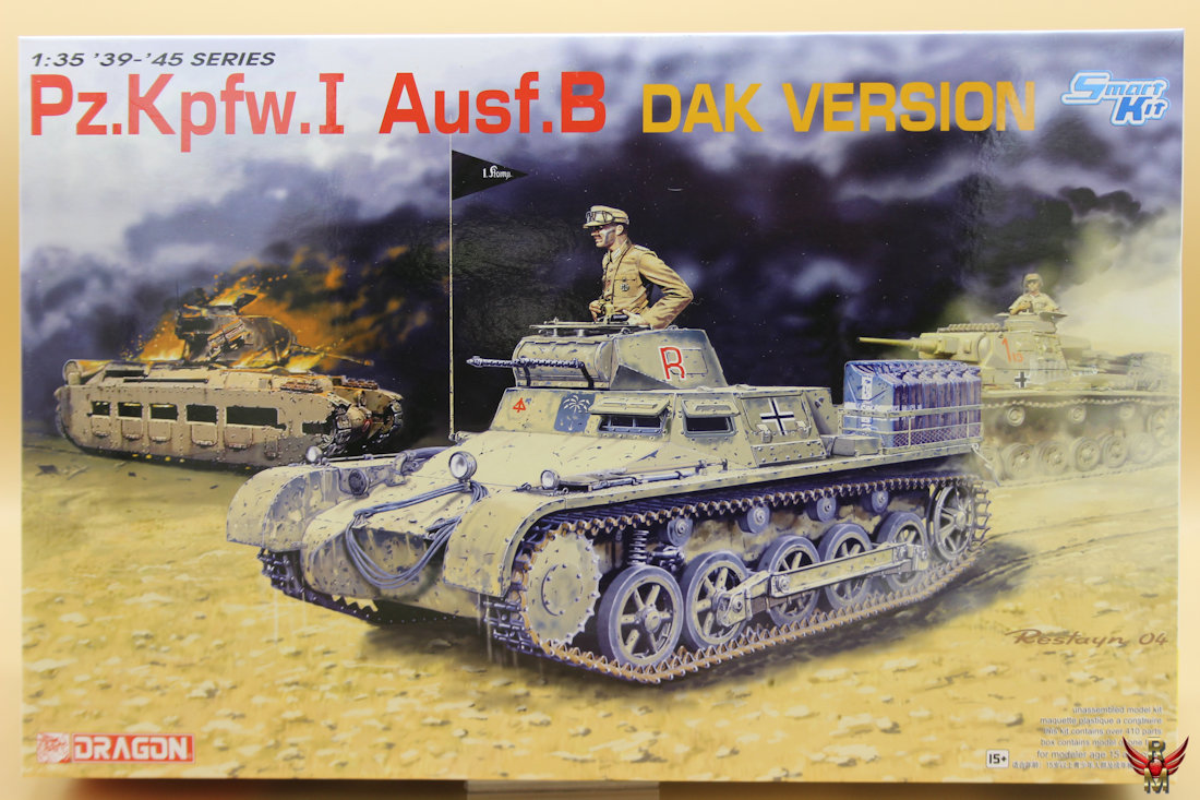 Dragon 1/35 Pz Kpfw I Ausf B DAK Version