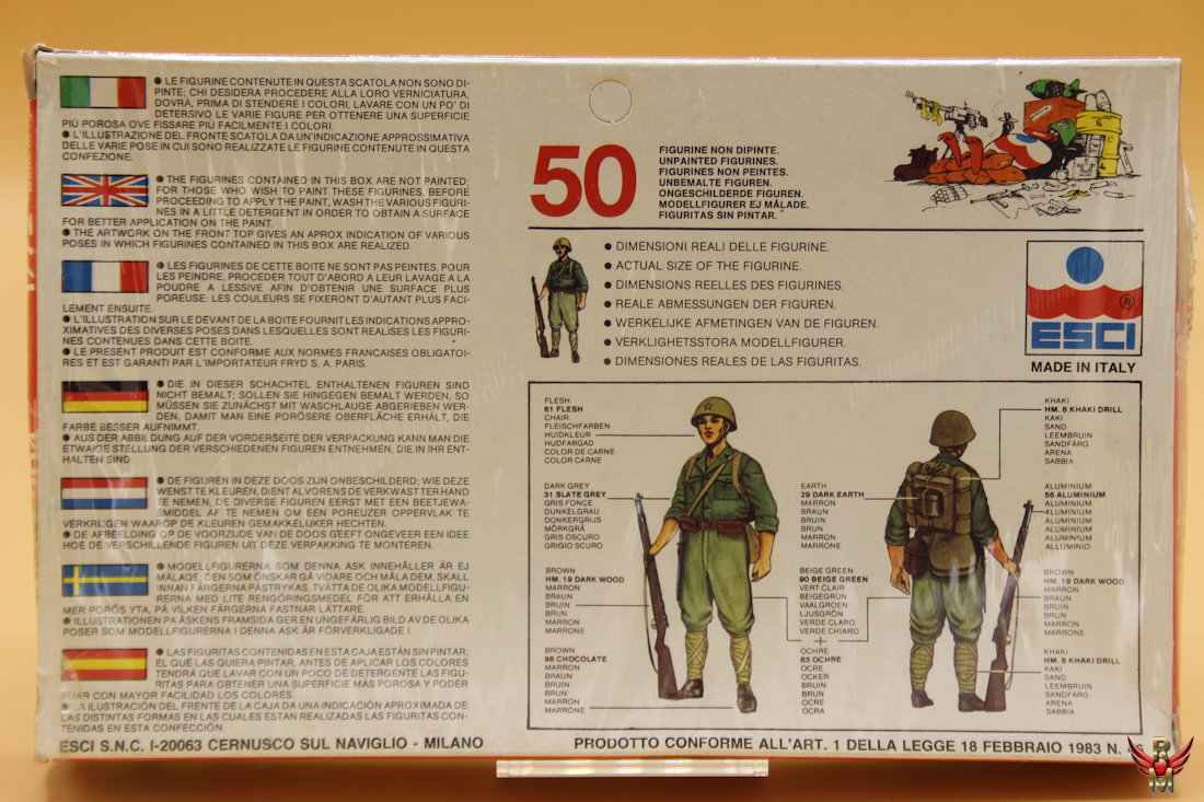 ESCI 1/72 World War Two Japanese Soldiers