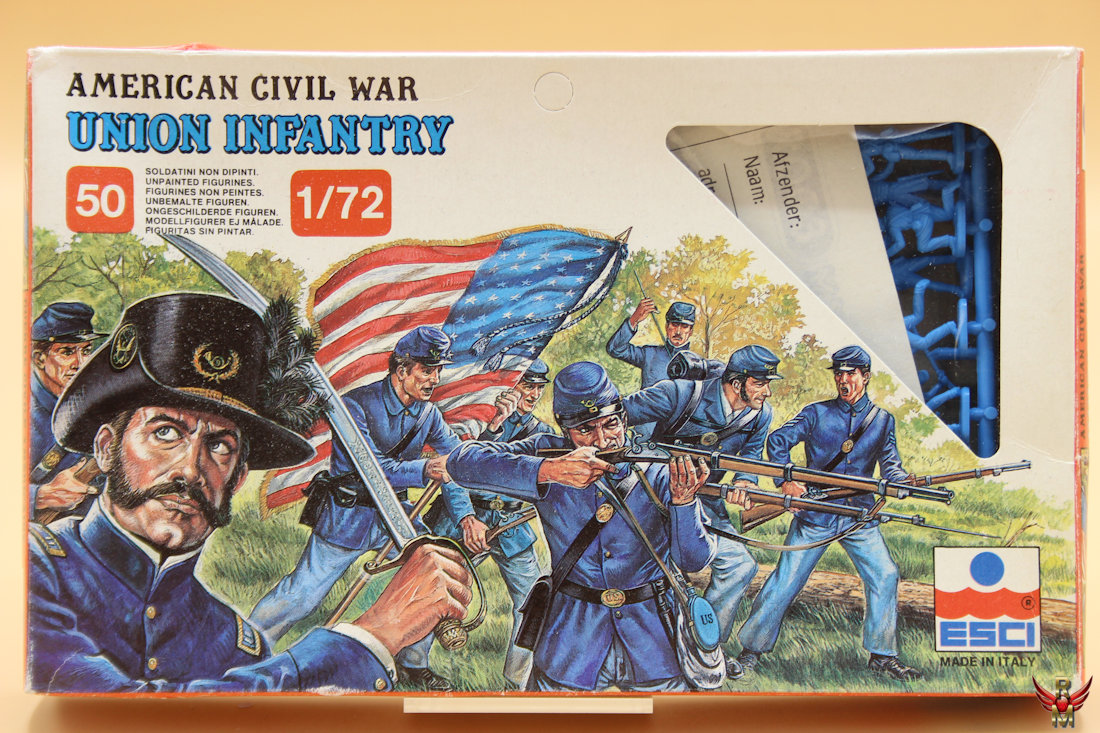 ESCI 1/72 American Civil War Union Infantry