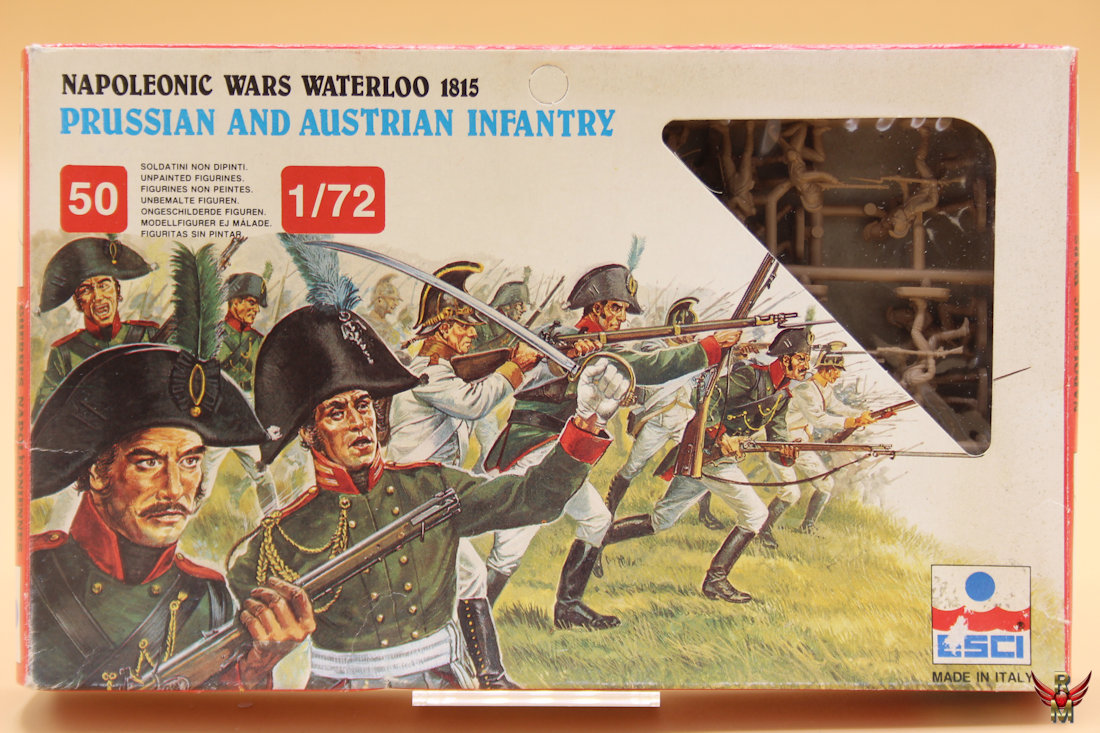ESCI 1/72 Napoleonic Wars Waterloo 1815 Prussian and Austrian infantry