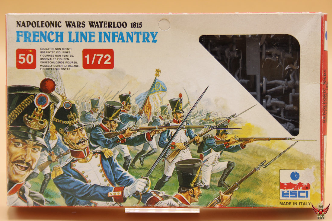 ESCI 1/72 Napoleonic Wars Waterloo 1815 French Line Infantry