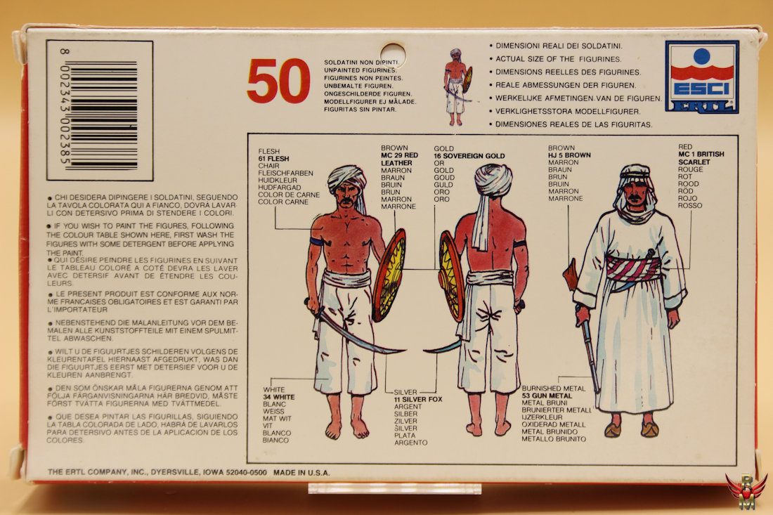 ESCI ERTL 1/72 Muslim Warriors