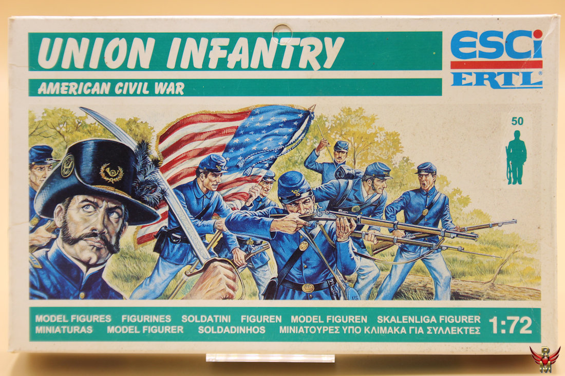 ESCI ERTL 1/72 Union Infantry American Civil War