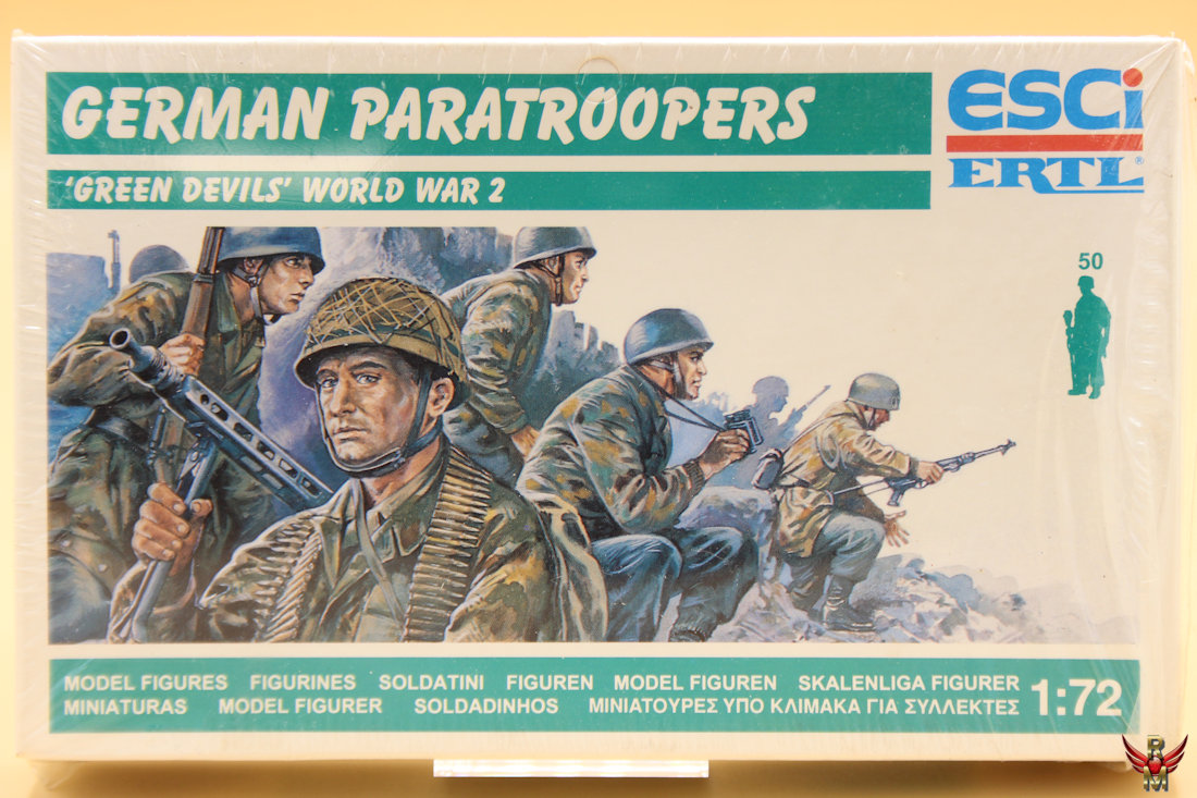 ESCI ERTL 1/72 German Paratroopers Green Devils World War 2