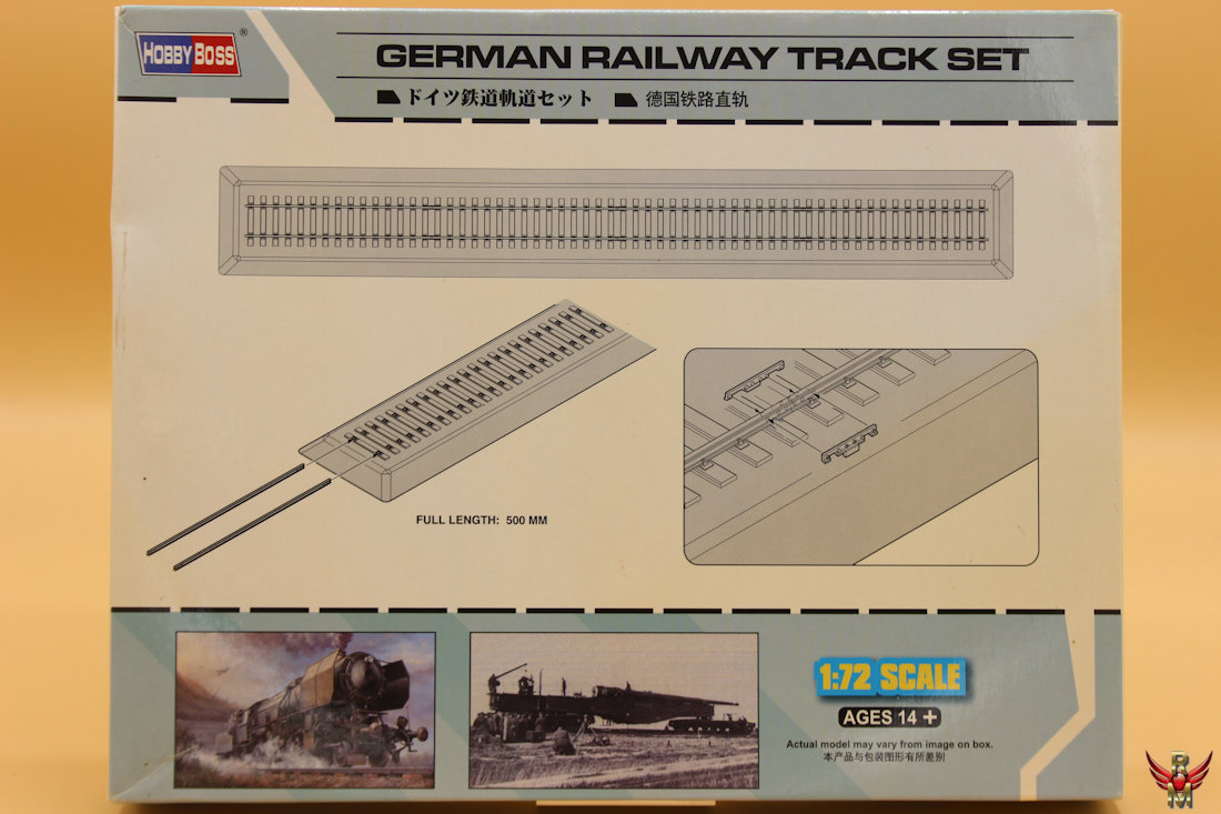 HobbyBoss 1/72 German Railway Track Set