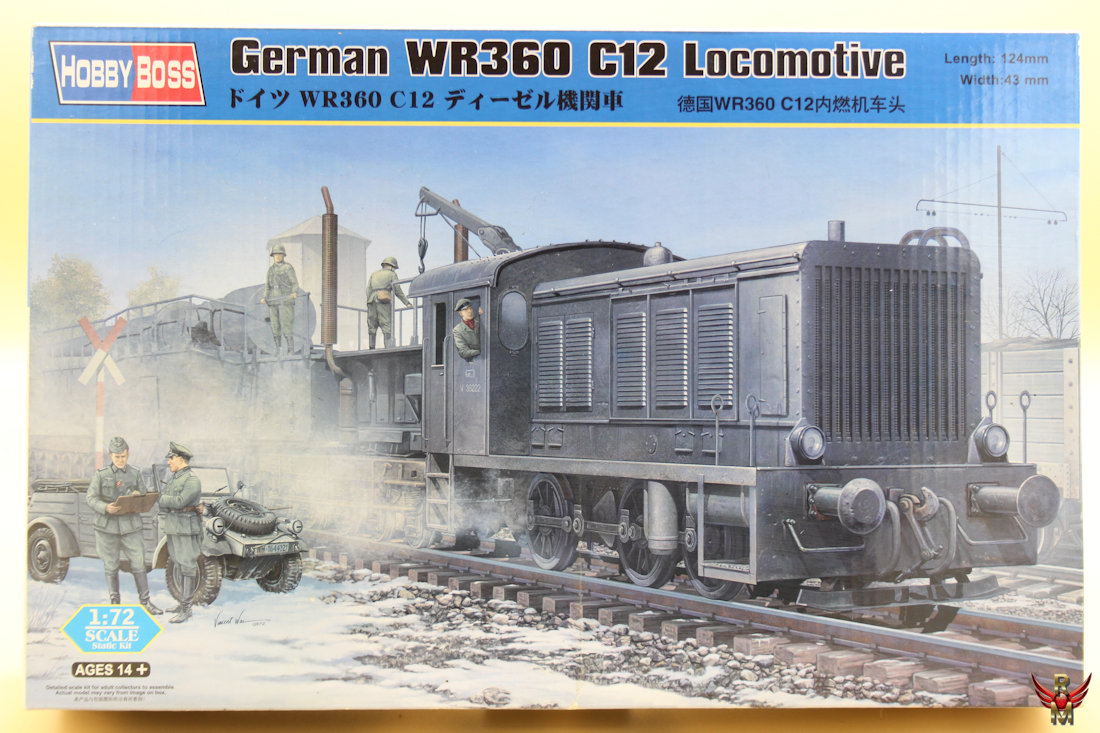 HobbyBoss 1/72 German WR 360 C 12 Locomotive