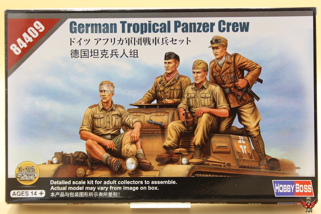 HobbyBoss 1/35 German Tropical Panzer Crew