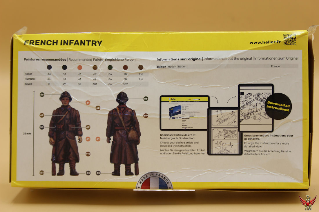 Heller 1/72 French Infantry